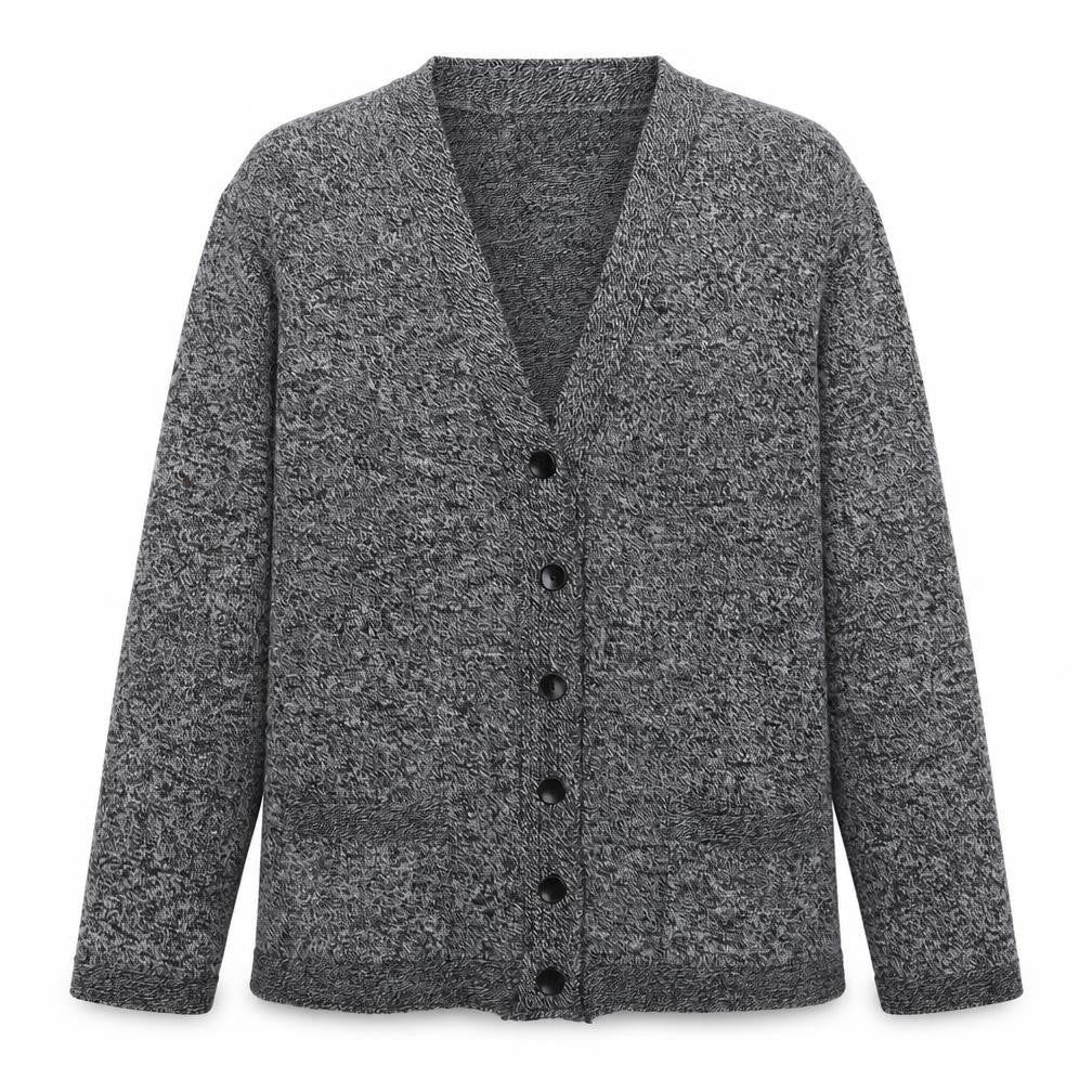 Womens UK Size M Monique Grey Cardigan Jumper