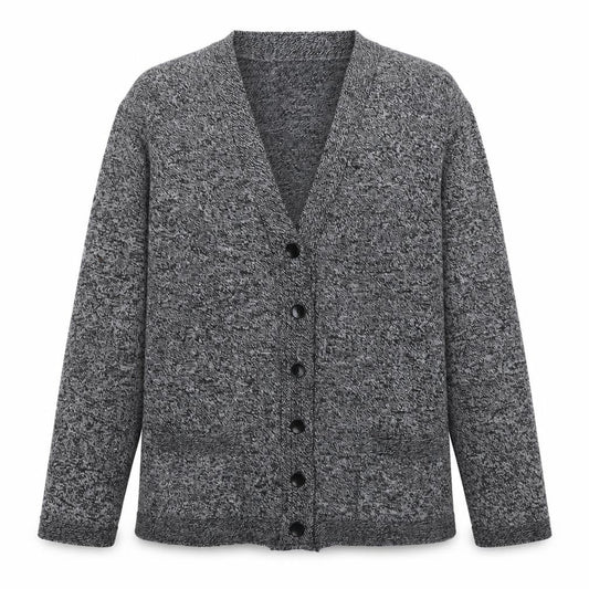 Womens UK Size M Monique Grey Cardigan Jumper