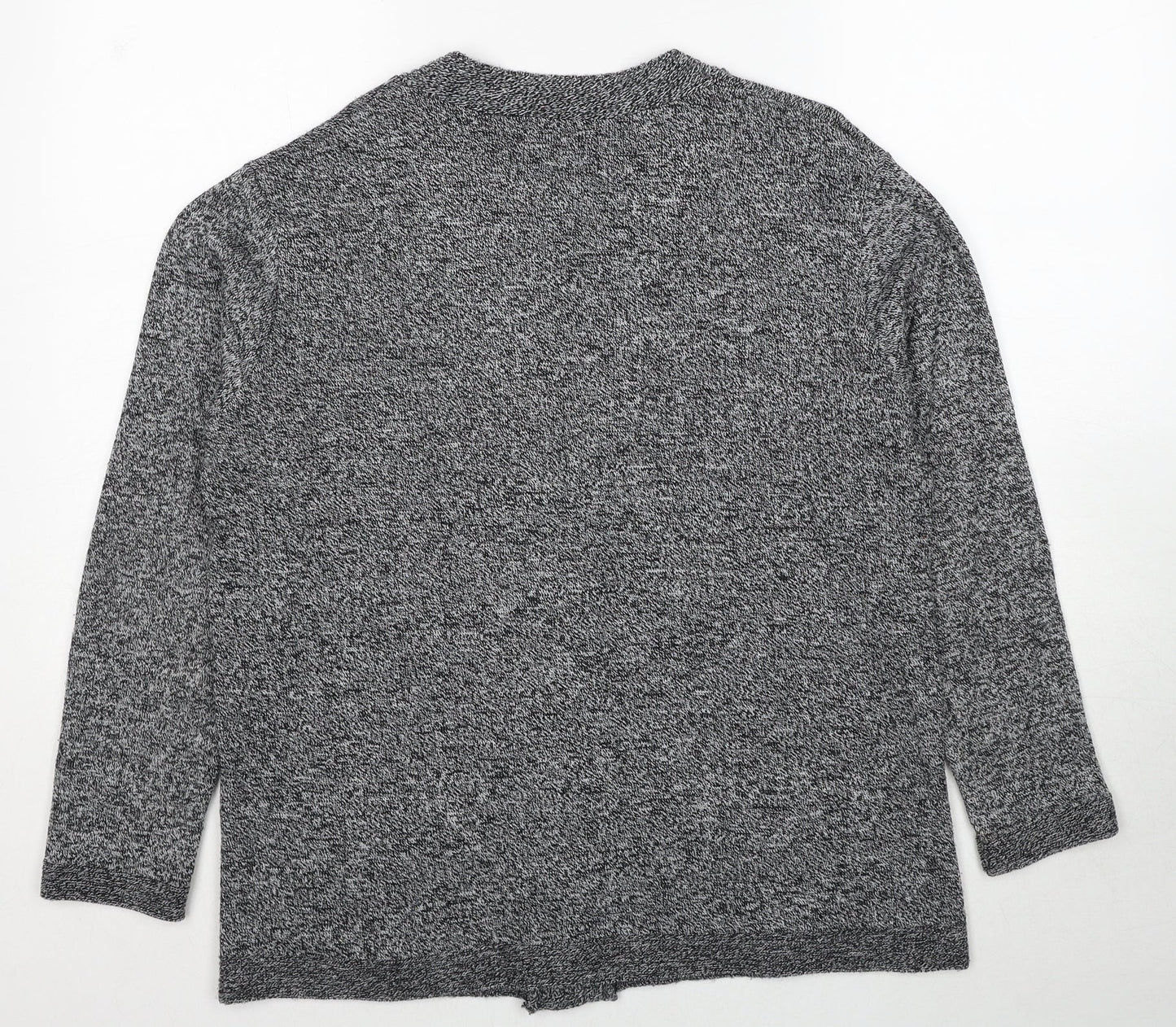 Womens UK Size M Monique Grey Cardigan Jumper