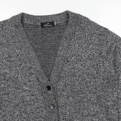 Womens UK Size M Monique Grey Cardigan Jumper
