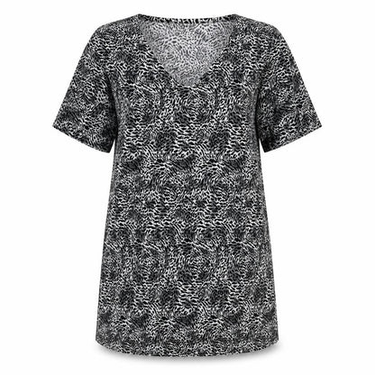 Womens UK Size 12 Berkertex Black Basic T-Shirt