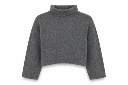 Womens UK Size 10 Topshop Grey Pullover Jumper