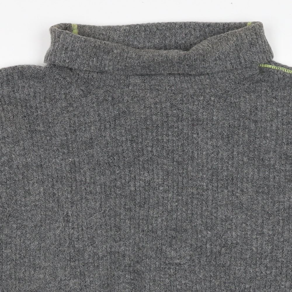 Womens UK Size 10 Topshop Grey Pullover Jumper