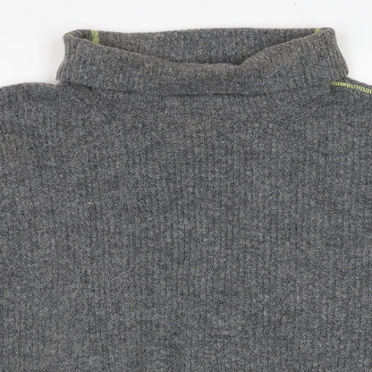 Womens UK Size 10 Topshop Grey Pullover Jumper