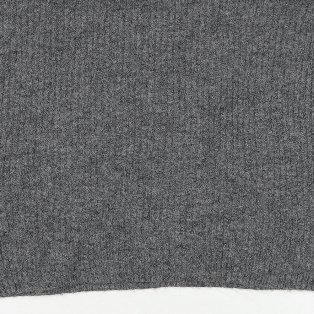 Womens UK Size 10 Topshop Grey Pullover Jumper