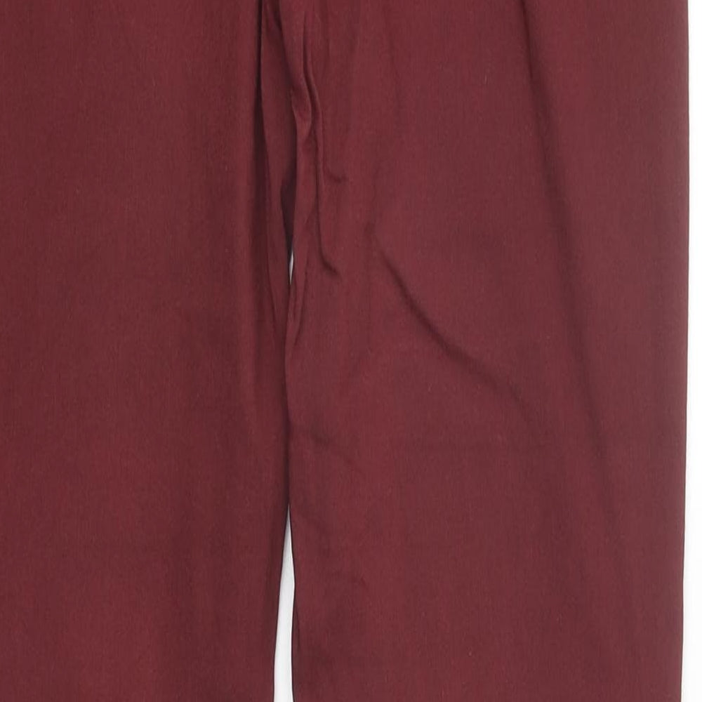 Womens UK Size M FB Sister Regular Fit Skinny Red Jeans