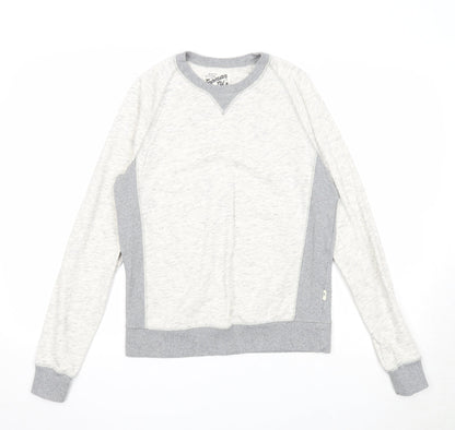 Topman Mens Grey Cotton Pullover Sweatshirt Size S