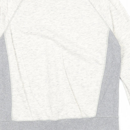 Topman Mens Grey Cotton Pullover Sweatshirt Size S