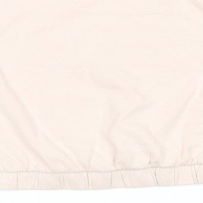 H&M Girls Pink Cotton Pullover Sweatshirt Size 11-12 Years Pullover - Happy Future Make Your Own Magic