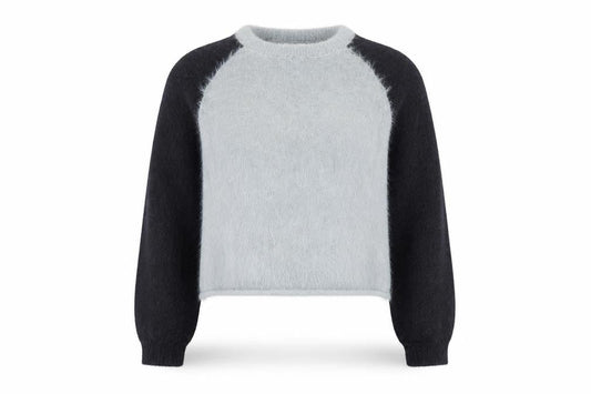 Forever 21 Womens Grey Round Neck Polyamide Henley Jumper Size S