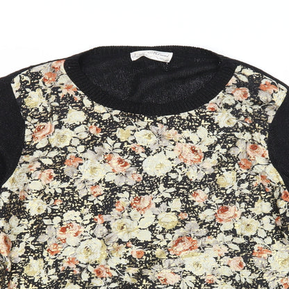 Womens UK Size M Misumi Black Pullover Jumper