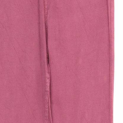 S.insay Womens Purple Cotton Skinny Jeans Size S Regular Zip