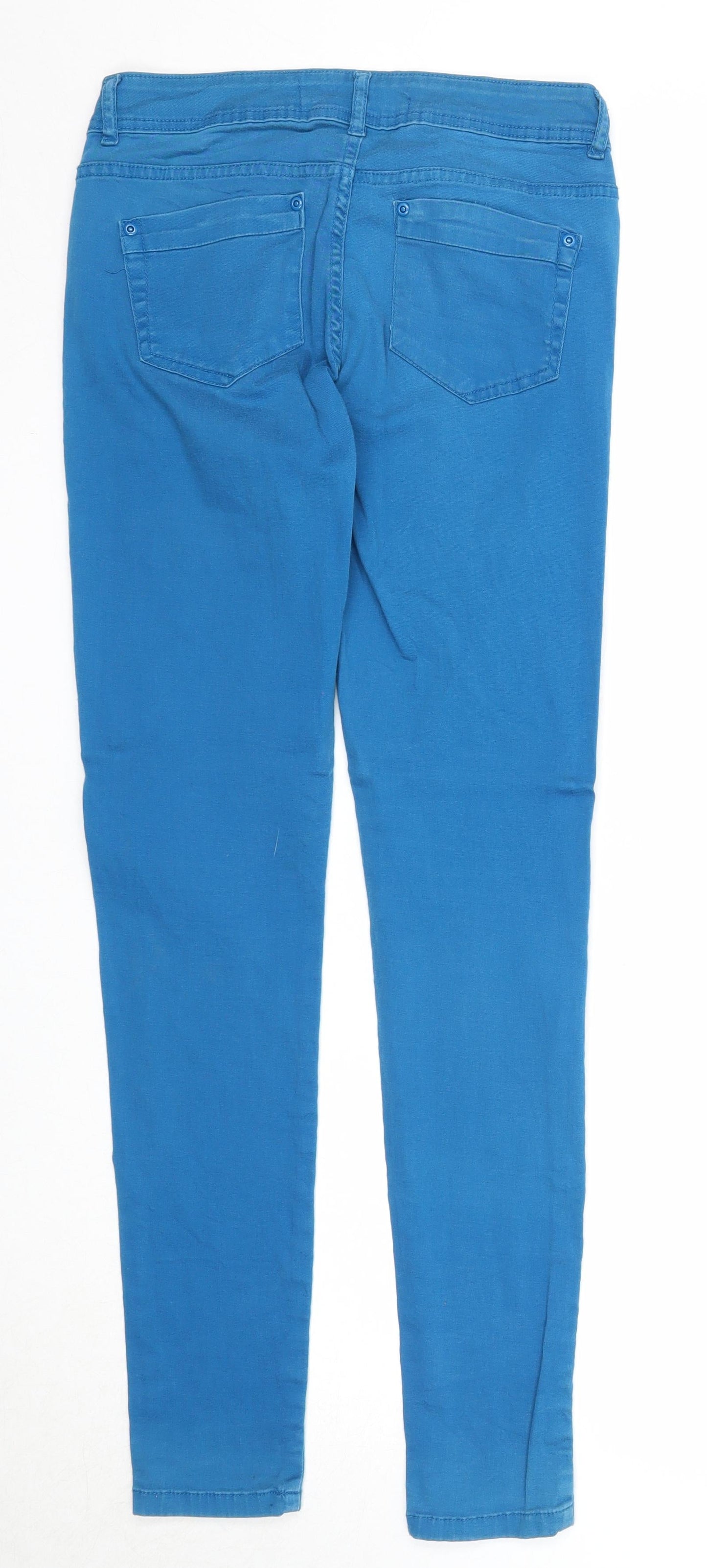 Womens UK Size 10 Yes Yes Regular Fit Skinny Blue Jeans