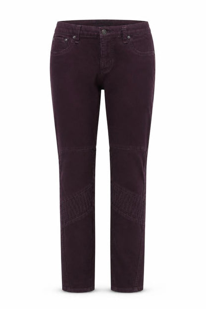 Dex Womens Purple Cotton Straight Jeans Size 31 in Regular Zip