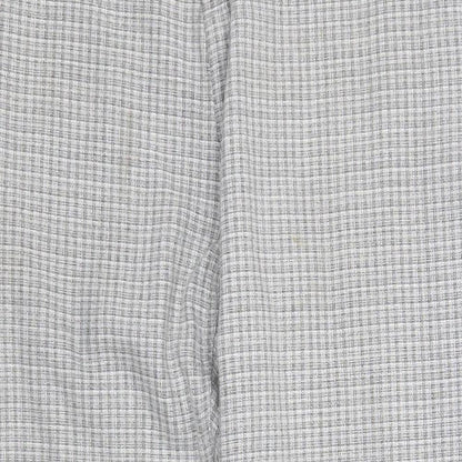 Womens UK Size 16 Zara Regular Fit Chino Grey Trousers
