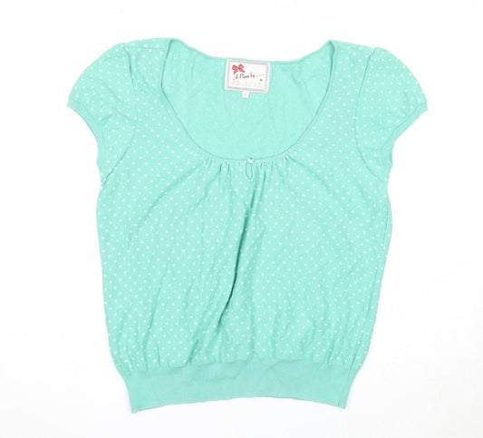 Womens UK Size 16 Debenhams Green Pullover Jumper