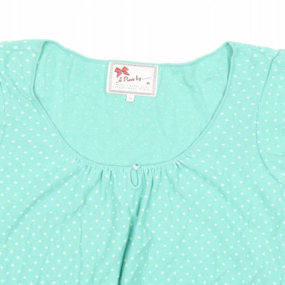 Womens UK Size 16 Debenhams Green Pullover Jumper