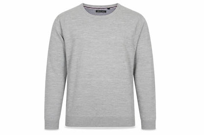 Mens UK Size XL Brave Soul Grey Pullover Jumper