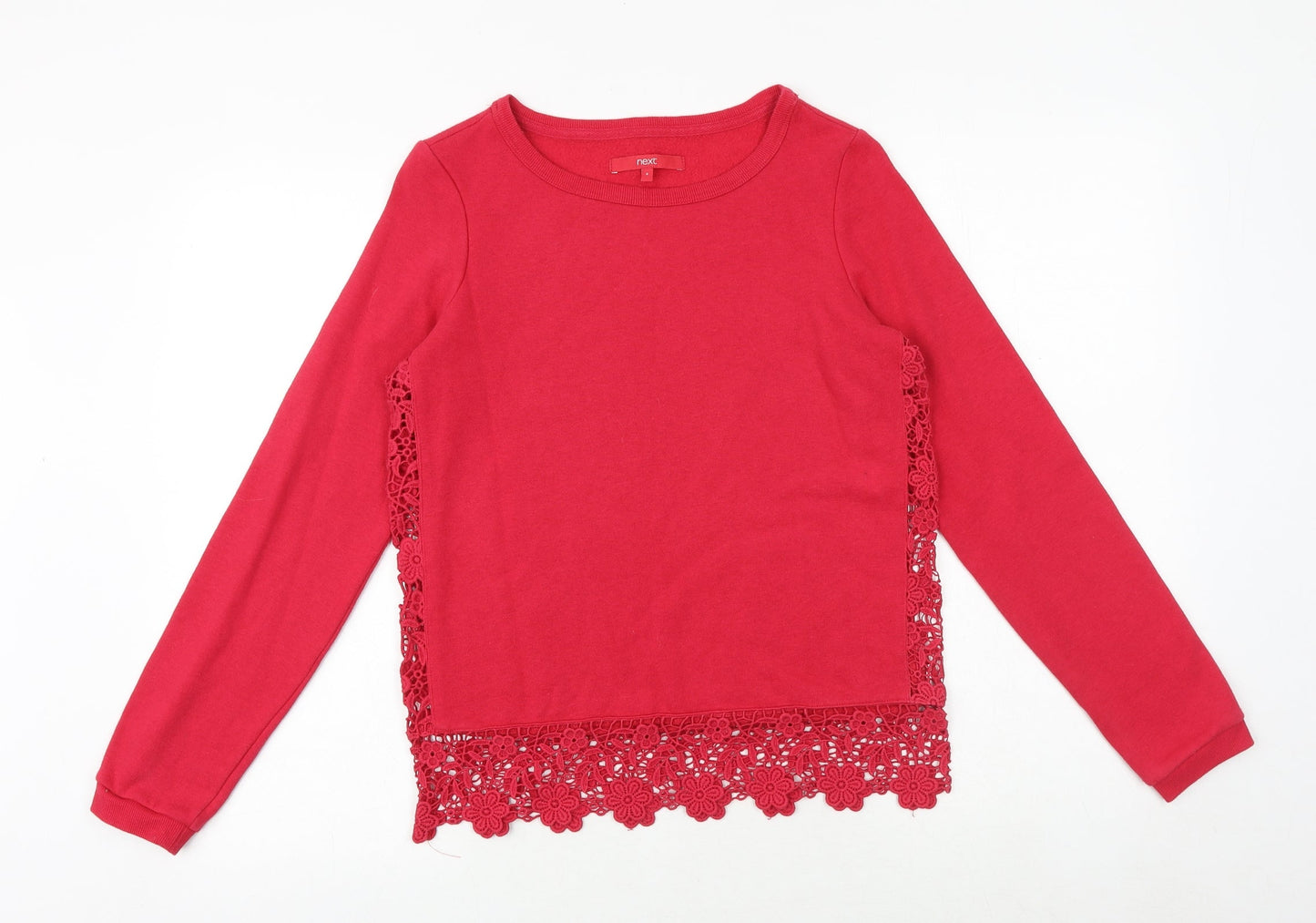 Womens UK Size 6 NEXT Red Pullover Sweatshirt