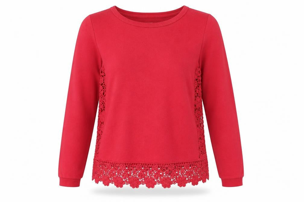 Womens UK Size 6 NEXT Red Pullover Sweatshirt