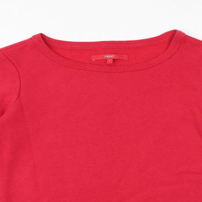 Womens UK Size 6 NEXT Red Pullover Sweatshirt