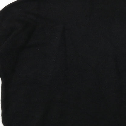 Womens UK Size S Bershka Black Pullover Jumper