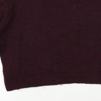 Womens UK Size S H&M Purple Pullover Jumper