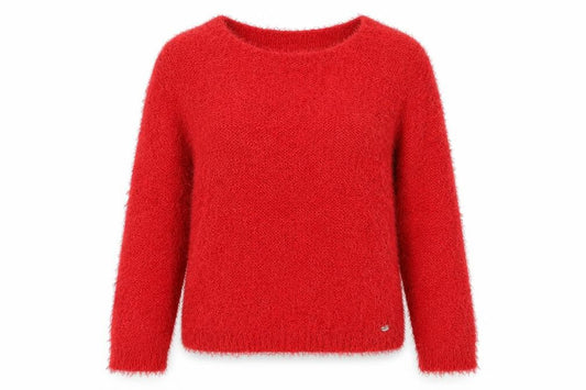 Womens UK Size L Only Red Pullover Jumper