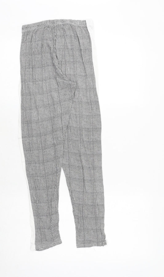 Womens UK Size 12 Boohoo Regular Fit Jogger Grey Trousers