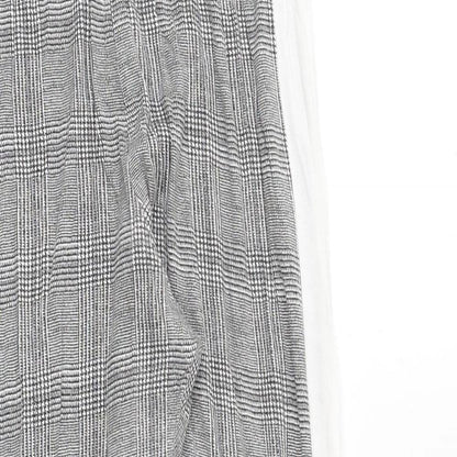 Womens UK Size 12 Boohoo Regular Fit Jogger Grey Trousers
