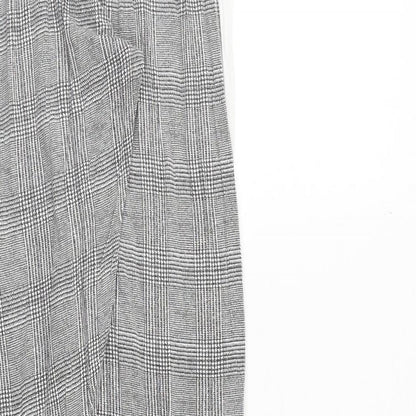 Womens UK Size 12 Boohoo Regular Fit Jogger Grey Trousers