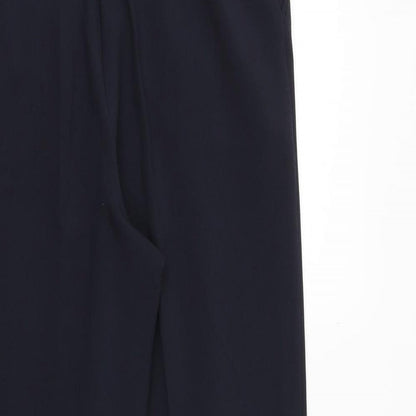 Womens UK Size 12 SARAH HAMILTON Regular Fit  Blue Trousers