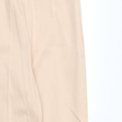 Womens UK Size 8 H&M Regular Fit Chino Pink Trousers