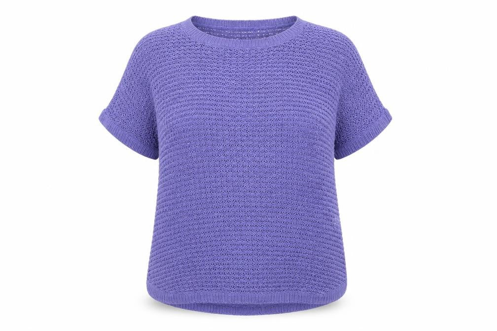 Womens UK Size 16 INTUITION Purple Pullover Jumper