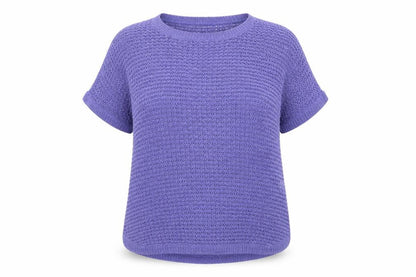 Womens UK Size 16 INTUITION Purple Pullover Jumper