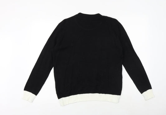Womens UK Size M Select Black Pullover Jumper