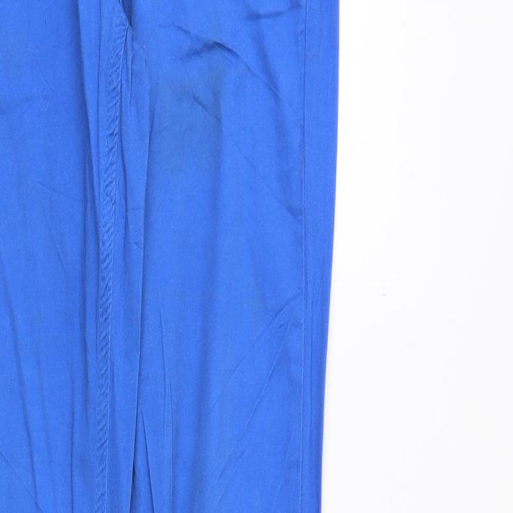 S+D Jeans Womens Blue Cotton Skinny Jeans Size 32 in Regular Zip