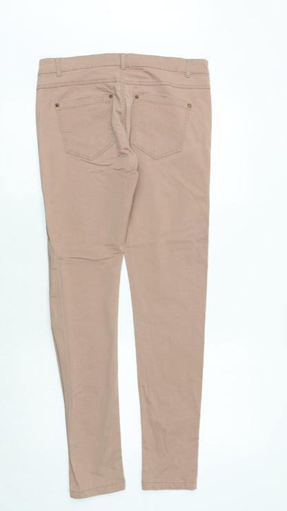 Womens UK Size L sinsay Regular Fit Skinny Pink Jeans
