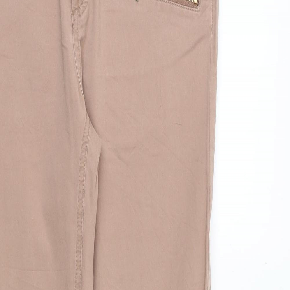 Womens UK Size L sinsay Regular Fit Skinny Pink Jeans