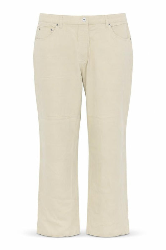 Yessica Womens Beige Polyester Trousers Size 16 Regular Zip