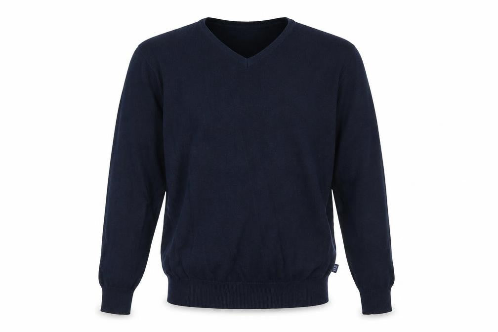 Mens UK Size XS Russell Collection Blue Pullover Jumper