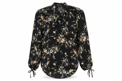 Womens UK Size 6 Miss Selfridge Black Basic Blouse