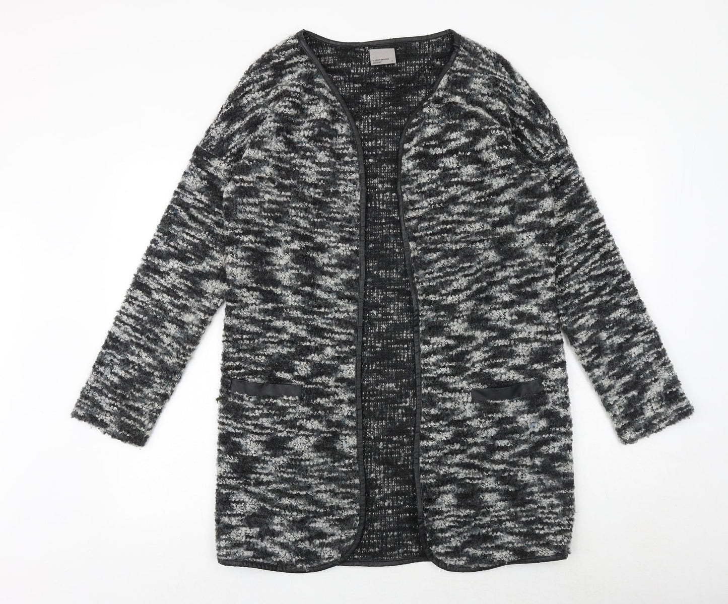 Womens UK Size M VERO MODA Black Cardigan Jumper