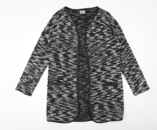 Womens UK Size M VERO MODA Black Cardigan Jumper