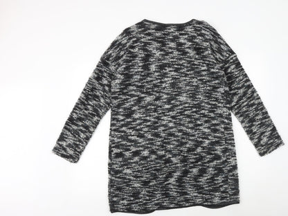 Womens UK Size M VERO MODA Black Cardigan Jumper
