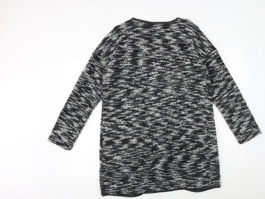 Womens UK Size M VERO MODA Black Cardigan Jumper