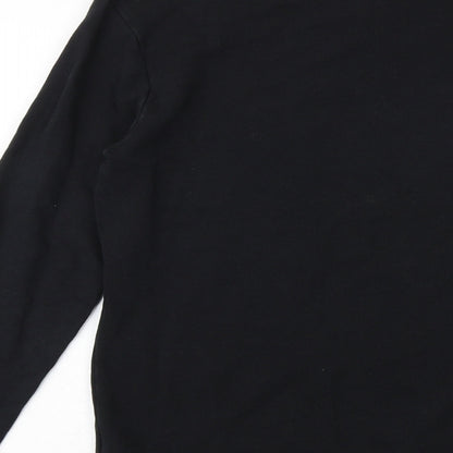 Mens UK Size S NEXT Black Pullover Sweatshirt