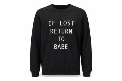 Mens UK Size L NEXT Black Pullover Sweatshirt