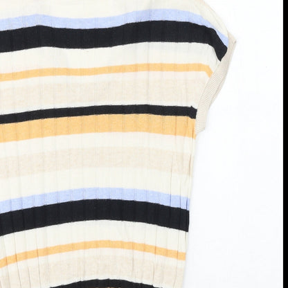 Womens UK Size M Marks and Spencer Multicoloured Pullover Jumper