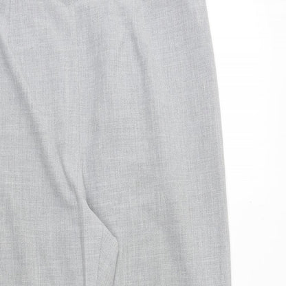 Womens UK Size 18 Marks and Spencer Regular Fit Carrot Grey Trousers